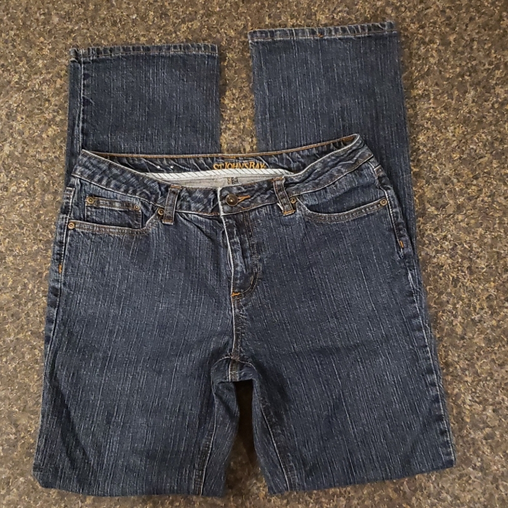 St. John's Bay straight jeans.
